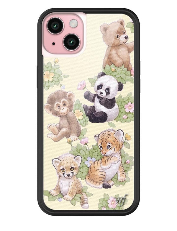 Wildflower Safari Babies iPhone 15 Plus Case