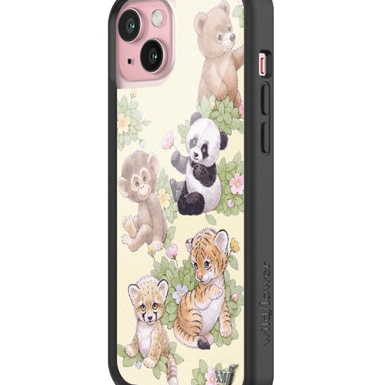 Wildflower Safari Babies iPhone 15 Plus Case