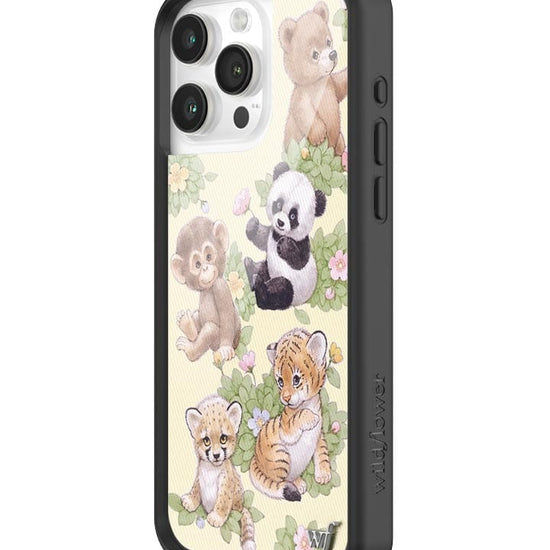 wildflower safari babies iphone 15 promax case