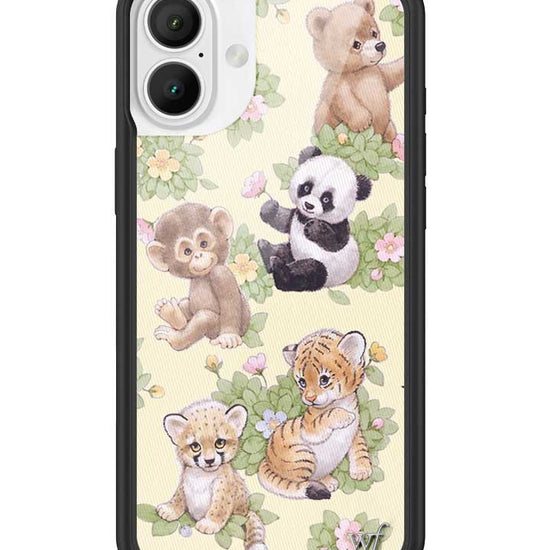 Wildflower Safari Babies iPhone 16 Plus Case