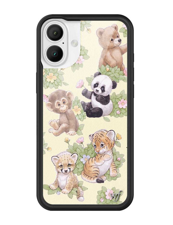 Wildflower Safari Babies iPhone 16 Plus Case