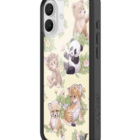 Wildflower Safari Babies iPhone 16 Plus Case