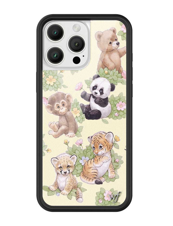 Wildflower Safari Babies iPhone 16 Pro Max Case