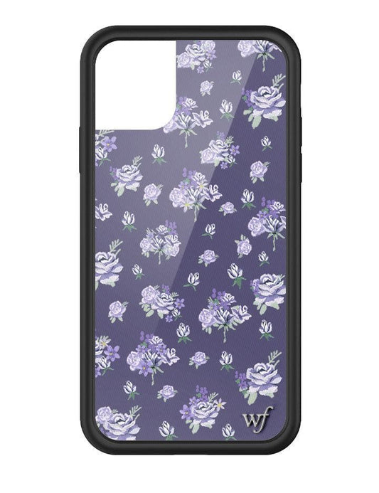 wildflower sugar plum floral iphone 11 case
