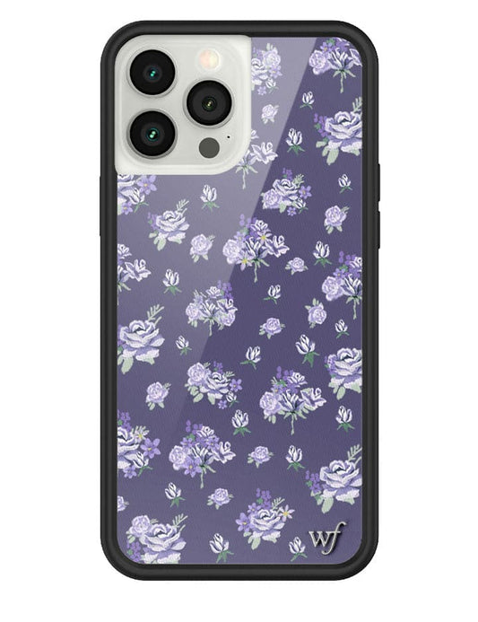 wildflower sugar plum floral iphone 13 pro max case