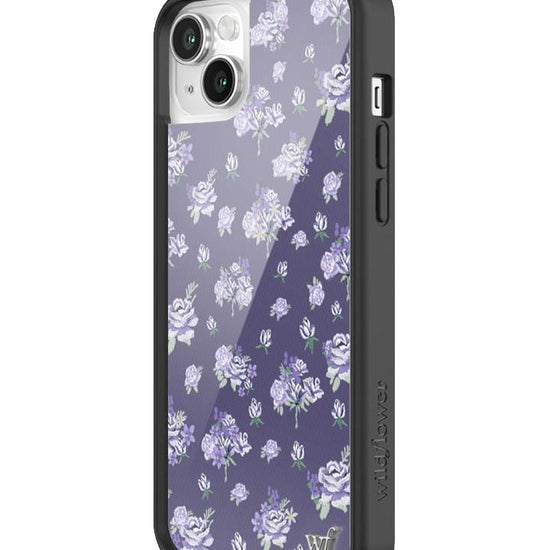 wildflower sugar plum floral iphone 14 case