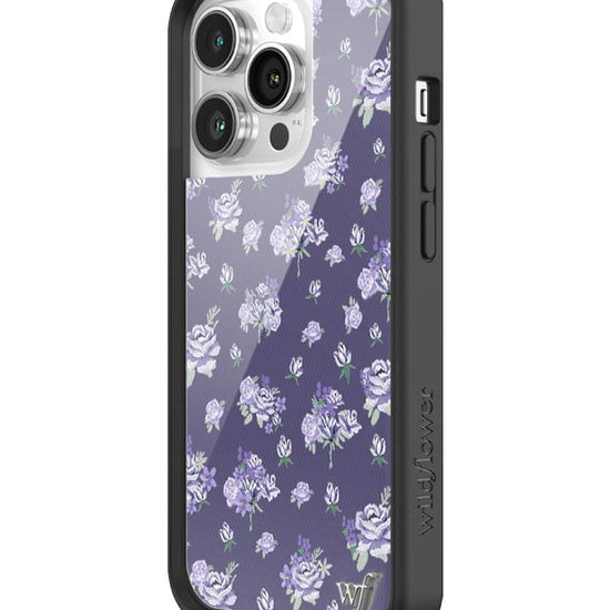 Wildflower Sugar Plum Floral iPhone 14 Pro Case