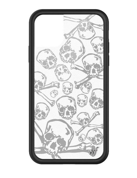 Wildflower Skull Girl iPhone 11 Case