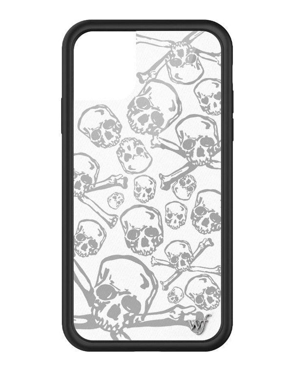 Wildflower Skull Girl iPhone 11 Case