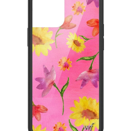 Wildflower Sunflower Spring Floral iPhone 12 / 12 Pro Case