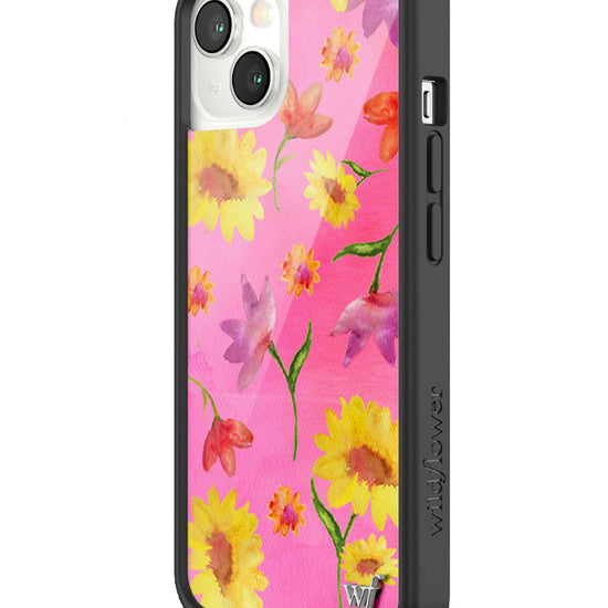 Wildflower Sunflower Spring Floral iPhone 13 Case