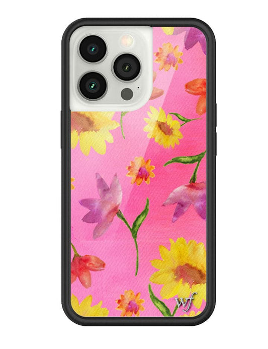 Wildflower Sunflower Spring Floral iPhone 13 Pro Case