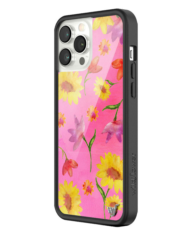 Wildflower Sunflower Spring Floral iPhone 13 Pro Max Case