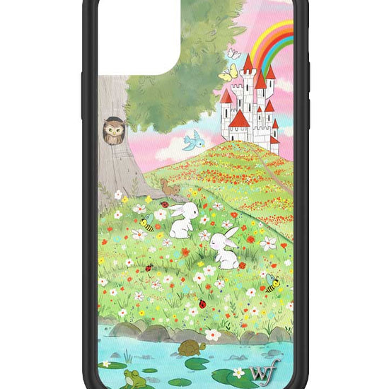 Wildflower iPhone case 11 Fairytale Storybook Castle Animals