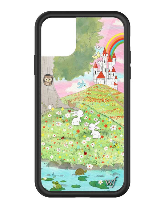 Wildflower iPhone case 11 Fairytale Storybook Castle Animals