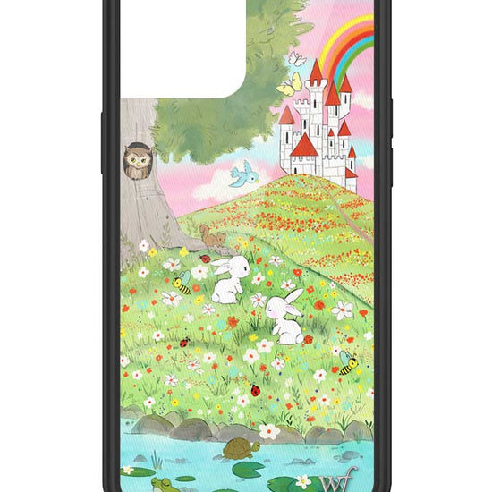 Wildflower iPhone case 12 Pro Max Fairytale Storybook Castle Animals