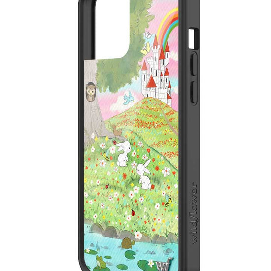 Wildflower iPhone case 12 Pro Max Fairytale Storybook Castle Animals