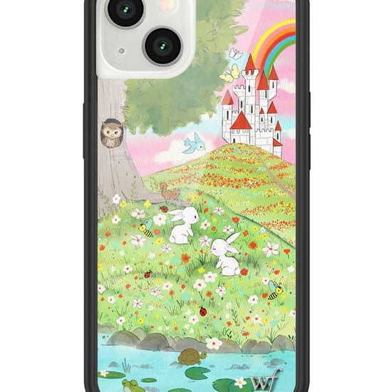 Wildflower iPhone case 13 Fairytale Storybook Castle Animals