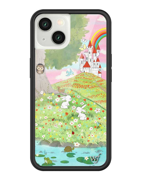 Wildflower iPhone case 13 Fairytale Storybook Castle Animals