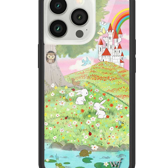 Wildflower iPhone case 13 Pro Fairytale Storybook Castle Animals