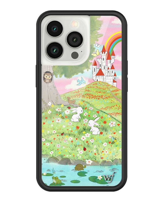 Wildflower iPhone case 13 Pro Fairytale Storybook Castle Animals