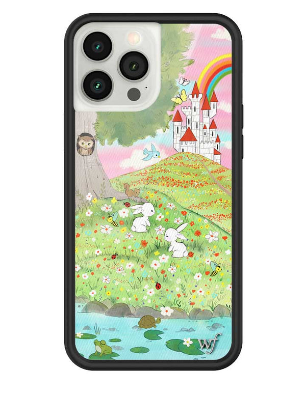 Wildflower iPhone case 13 Pro Max Fairytale Storybook Castle Animals