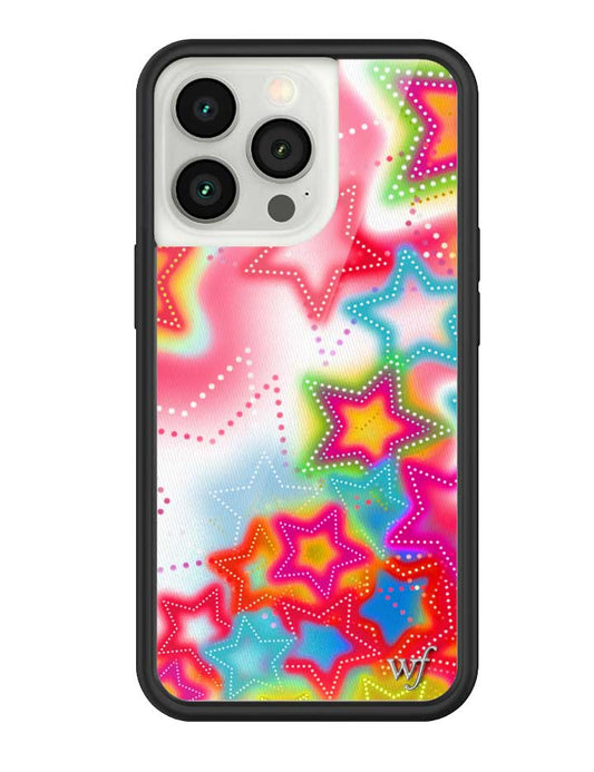 Wildflower iPhone case 13 Pro Stardust Stars Pink Cute