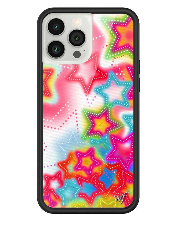 Wildflower iPhone case 13 Pro Max Stardust Stars Pink Cute