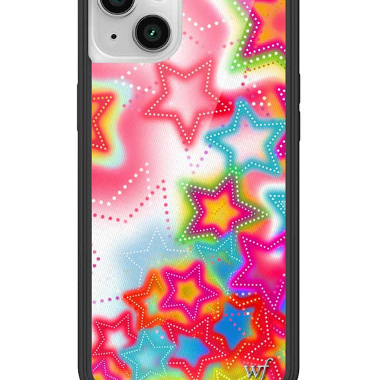 Wildflower iPhone case 14 Plus Stardust Stars Pink Cute