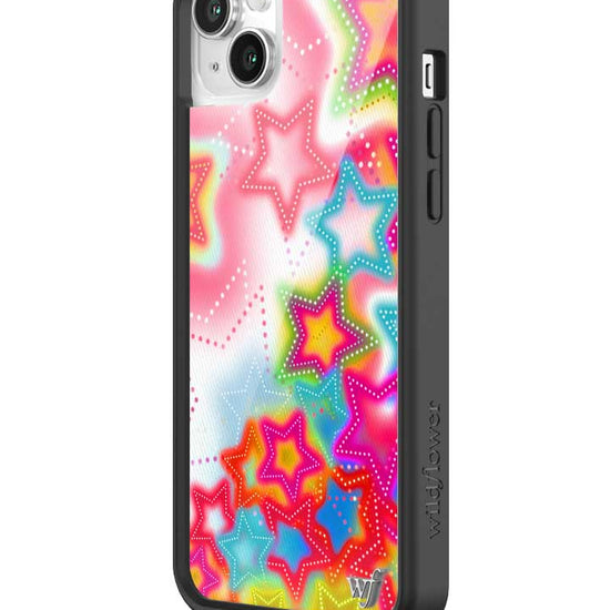 Wildflower iPhone case 14 Plus Stardust Stars Pink Cute