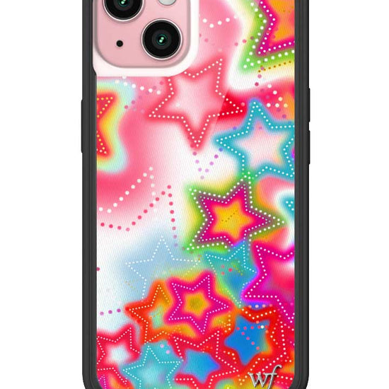 Wildflower iPhone case 15 Stardust Stars Pink Cute