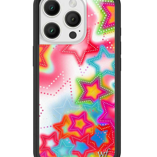 Wildflower iPhone case 16 Pro Stardust Stars Pink Cute