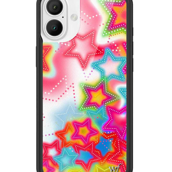 Wildflower iPhone case 16 Plus Stardust Stars Pink Cute