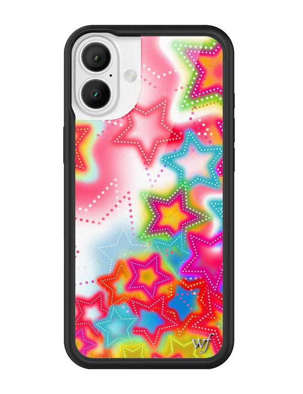 Wildflower iPhone case 16 Plus Stardust Stars Pink Cute