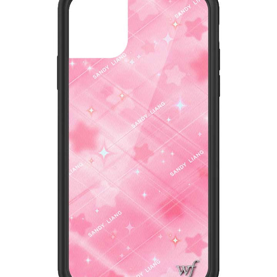 Wildflower iPhone case 11 Sandy Liang Starry Plaid Pink Collab Cute