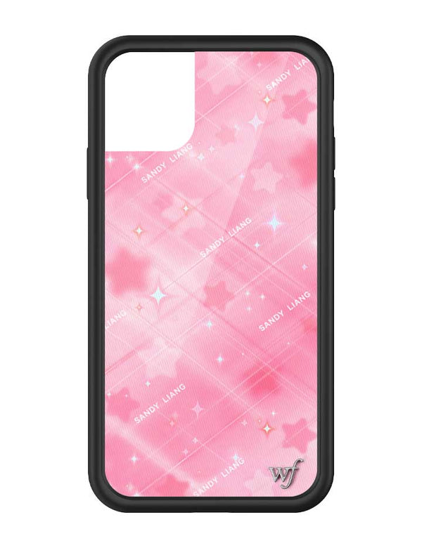 Wildflower iPhone case 11 Sandy Liang Starry Plaid Pink Collab Cute