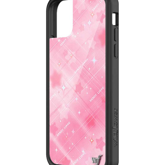 Wildflower iPhone case 11 Sandy Liang Starry Plaid Pink Collab Cute