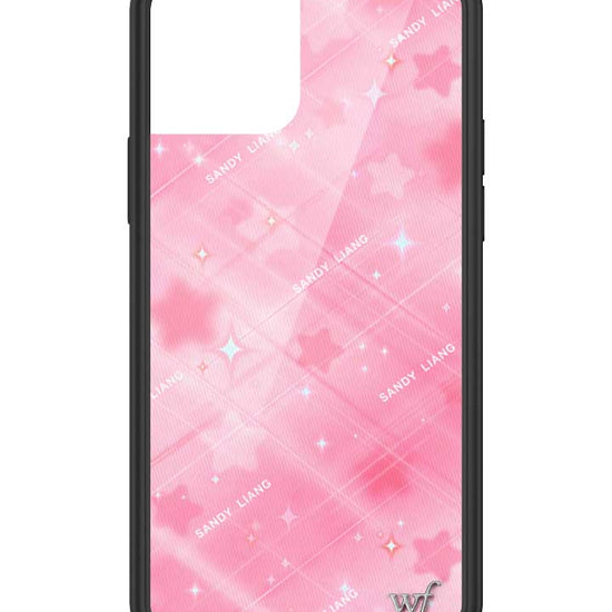 Wildflower iPhone case 12/12 Pro Sandy Liang Starry Plaid Pink Collab Cute