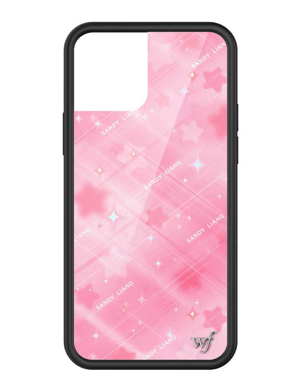 Wildflower iPhone case 12/12 Pro Sandy Liang Starry Plaid Pink Collab Cute