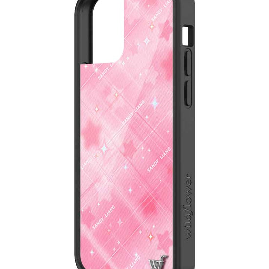 Wildflower iPhone case 12/12 Pro Sandy Liang Starry Plaid Pink Collab Cute