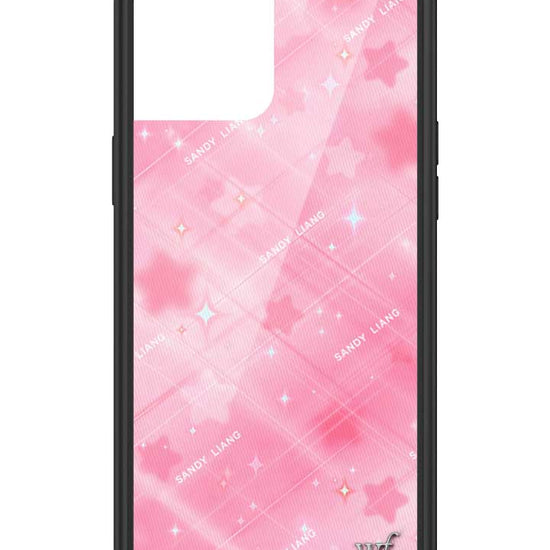 Wildflower iPhone case 12 Pro Max Sandy Liang Starry Plaid Pink Collab Cute