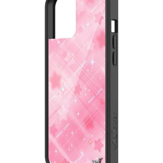 Wildflower iPhone case 12 Pro Max Sandy Liang Starry Plaid Pink Collab 