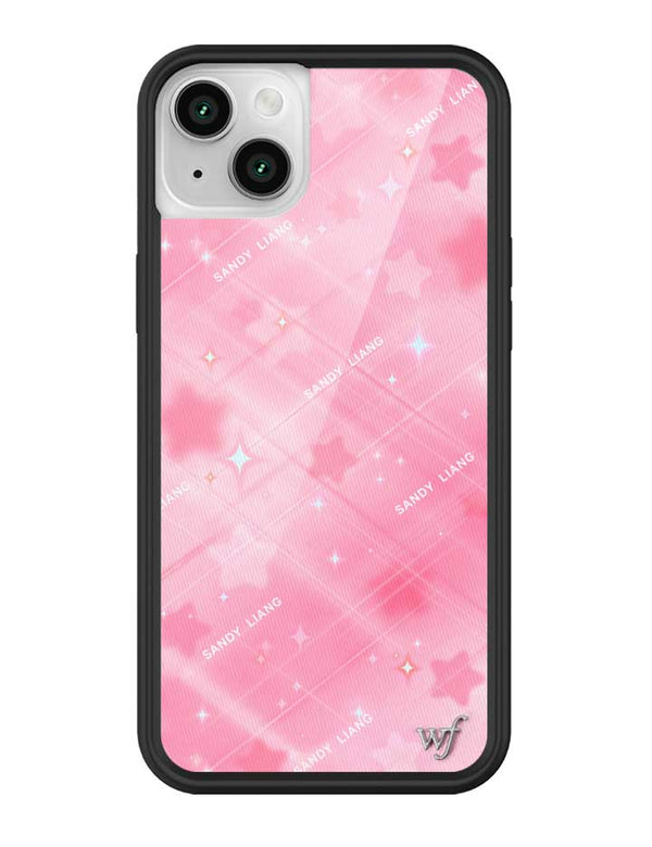 Wildflower iPhone case 13 Sandy Liang Starry Plaid Pink Collab Cute