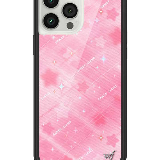 Wildflower iPhone case 13 Pro Max Sandy Liang Starry Plaid Pink Collab Cute