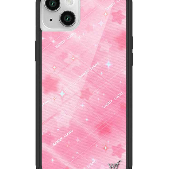 Wildflower iPhone case 14 Sandy Liang Starry Plaid Pink Collab Cute