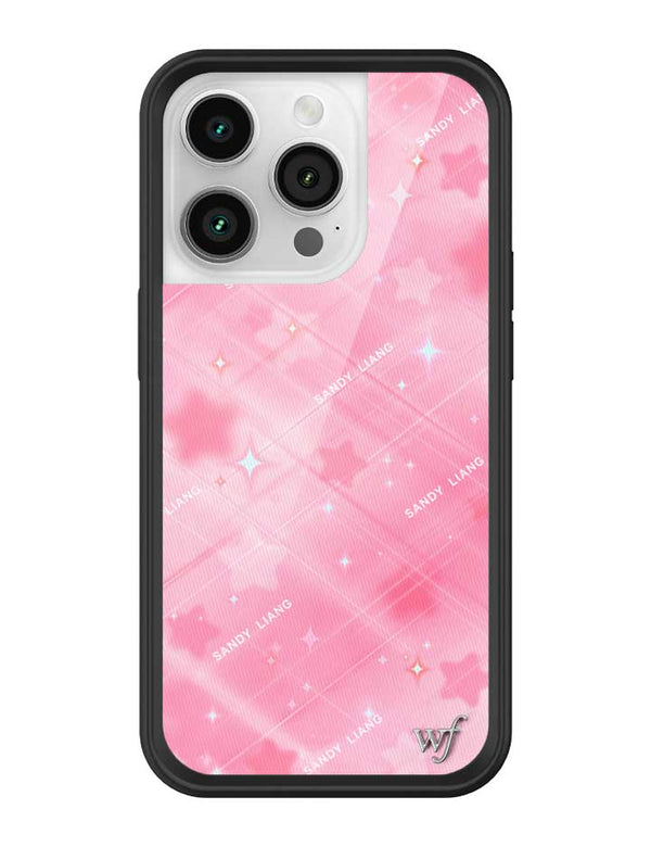 Wildflower iPhone case 14 Pro Sandy Liang Starry Plaid Pink Collab Cute