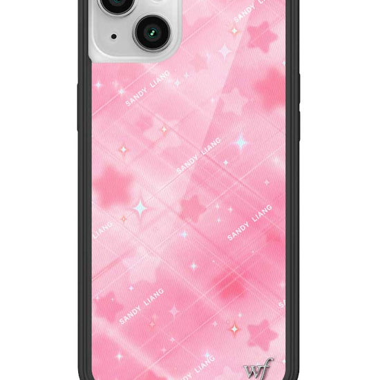 Wildflower iPhone case 14 Plus Sandy Liang Starry Plaid Pink Collab Cute