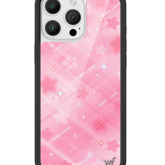 Wildflower iPhone case 16 Pro Max Sandy Liang Starry Plaid Pink Collab Cute