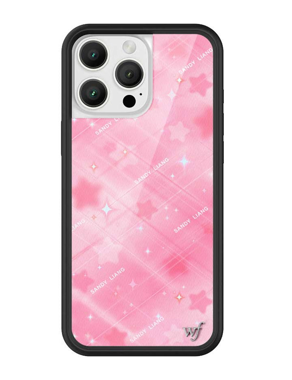 Wildflower iPhone case 16 Pro Max Sandy Liang Starry Plaid Pink Collab Cute