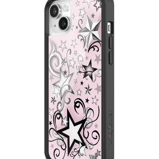 Wildflower Star Tattoo iPhone 14 Case